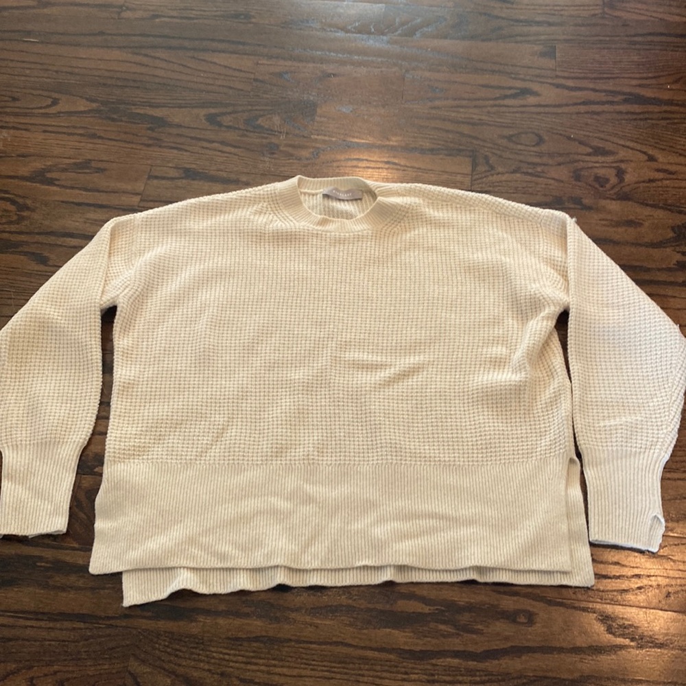 Everlane cream sweater